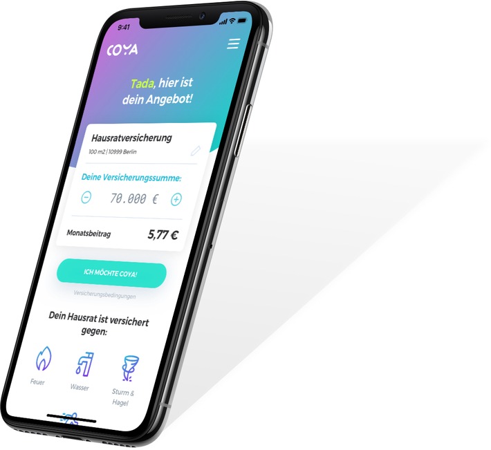 Offizieller Launch: Neuer digitaler Versicherer Coya gestartet (FOTO)