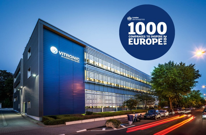 VITRONIC zählt zu den 1000 Unternehmen, die ganz Europa inspirieren (FOTO)