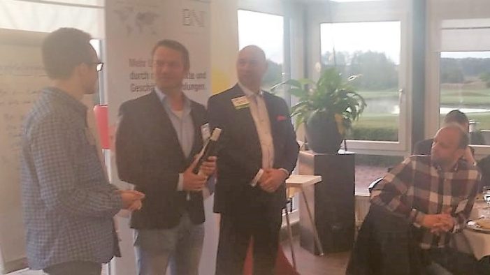Jonas Feise als neuer BNI Chapterdirektor in Laatzen eingeführt Jonas Feise als neuer BNI Chapterdirektor in Laatzen eingeführt