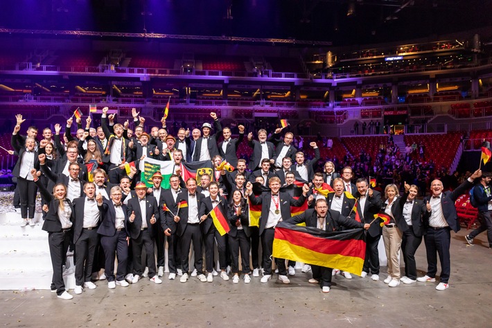 Medaillenregen für Deutschland bei EM der Berufe: Team Germany leistet starken Beweis für erfolgreiche duale Berufsausbildung (FOTO)