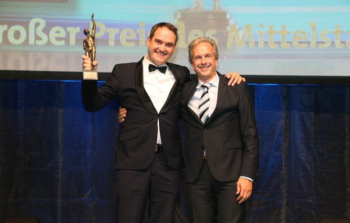GRÜN Software AG gewinnt Großen Preis des Mittelstandes (FOTO)