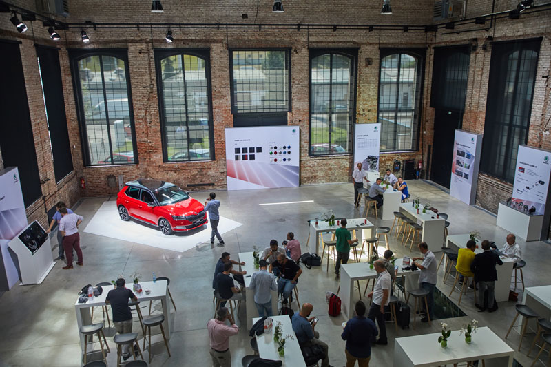 fischerAppelt, live marketing inszeniert neuen ŠKODA FABIA für die Presse