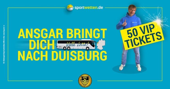 sportwetten.de& Ansgar Brinkmann bringen KFC-Fans per Fanbus ins Stadion (FOTO)