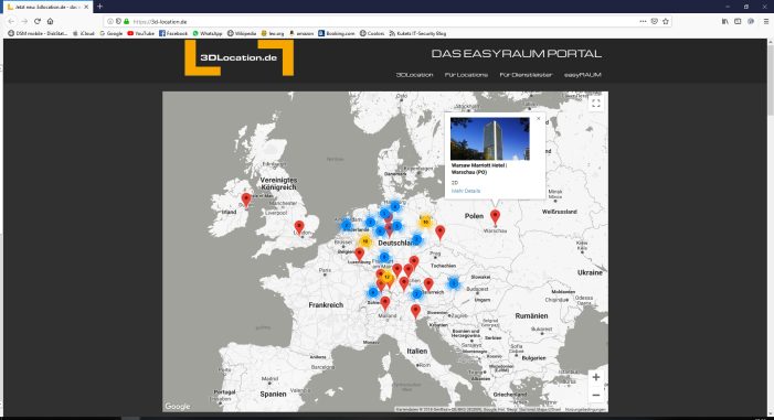 Das neue easyRAUM 3D Location Portal für 3D CAD-Dateien. Das neue easyRAUM 3D Location Portal für 3D CAD-Dateien.