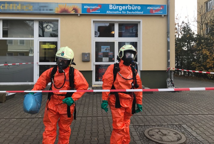Rainer van Raemdonck: Erneut Anschlag auf AfD-Bürgerbüro (FOTO)