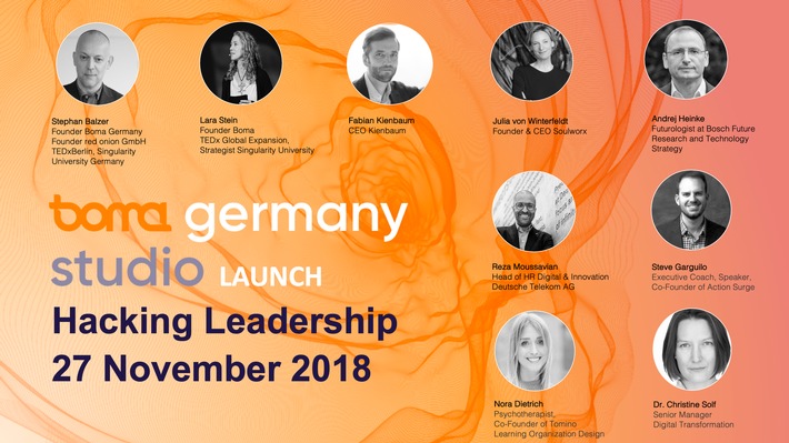 Telekom, Bosch, Kienbaum, Soulworx& Co. – Experten diskutieren zu Führung, Veränderung, Transformation und Kultur auf erstem „Boma Germany“ Event in Berlin