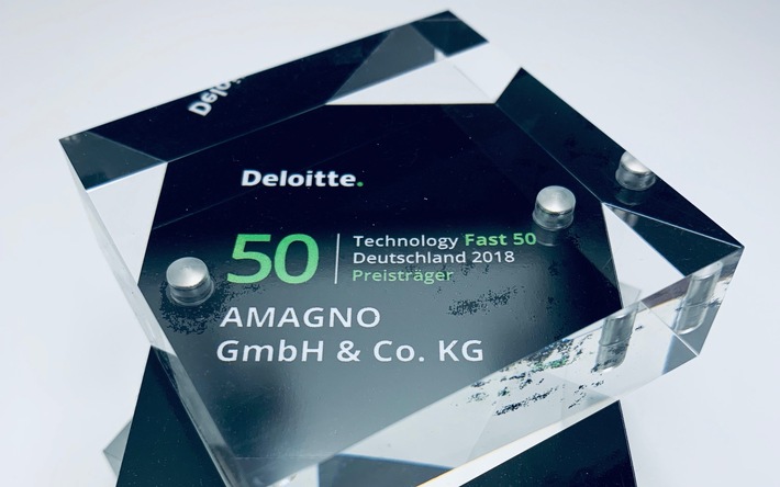 AMAGNO erneut als eines der schnellst wachsenden Technologieunternehmen in Deutschland ausgezeichnet (FOTO)