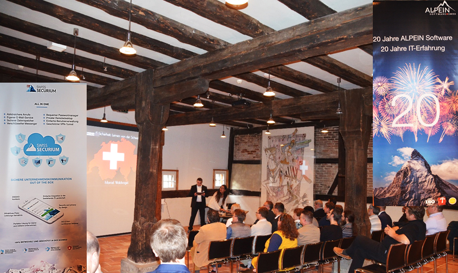 20 Jahre ALPEIN Software: Das Jubiläums-Apero in Stein am Rhein