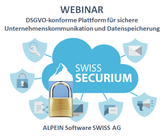 WEBINAR: Sichere und DSGVO-konforme Unternehmenskommunikation und Datenspeicherung