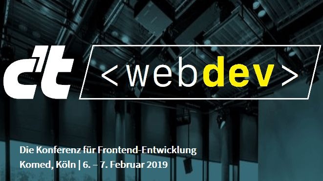 c–t<webdev>/ Die neue Konferenz für Frontend-Entwicklung (FOTO)