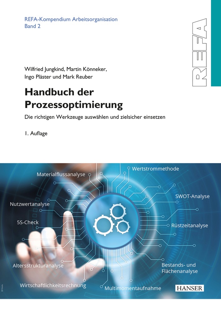 REFA-Kompendium Arbeitsorganisation, Band 2: Handbuch der Prozessoptimierung – Die richtigen Werkzeuge auswählen und zielsicher einsetzen (FOTO)