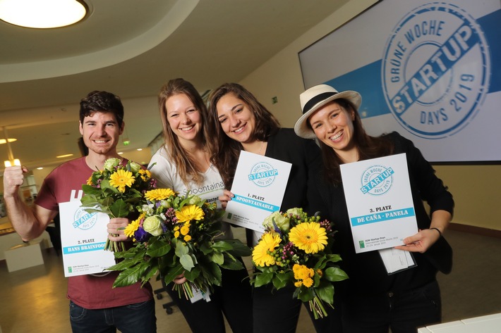 Die Jury hat entschieden: Essbare Löffel, Brainfood und Naturzucker sind die Sieger der Startup-Days der Grünen Woche 2019 (FOTO)