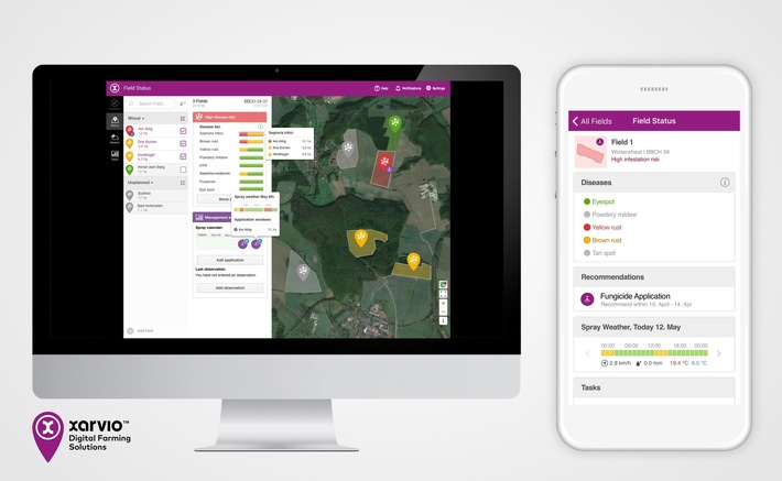 Wirecard integriert digitale Bezahllösung für xarvio Digital Farming Solutions von BASF / xarvio Digital Farming Solutions nutzt Wirecards digitale Plattform zur Abwicklung von Kreditkartenzahlungen