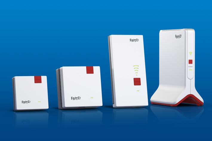 MWC 2019: Neue FRITZ!Repeater-Familie für WLAN Mesh und FRITZ!Box für Gigabit-Internet (FOTO)