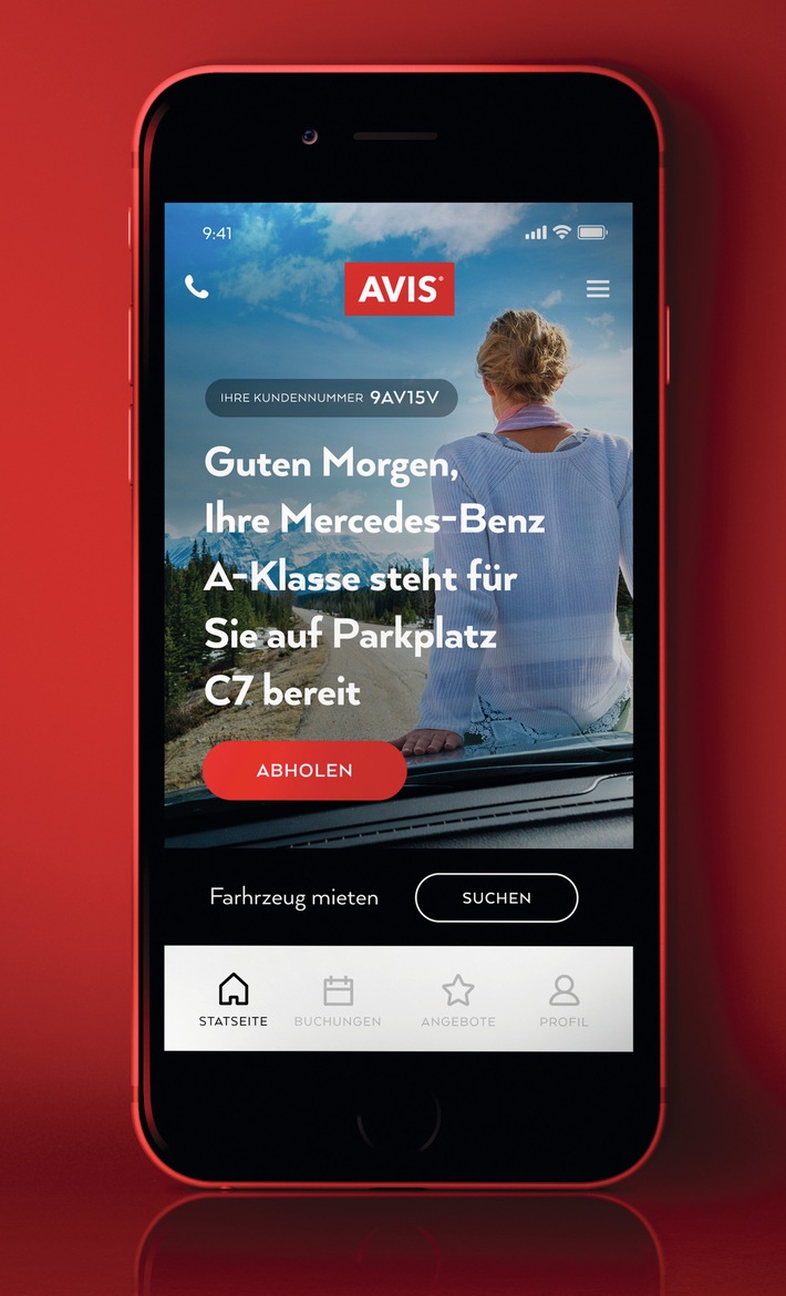 Avis mit Branchenneuheit: Kunden erhalten Kontrolleüber die Fahrzeug-Anmietung per App (FOTO)