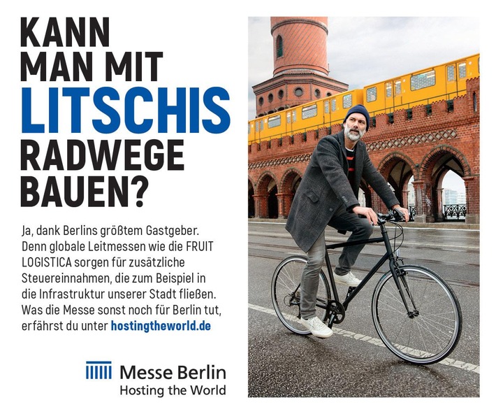 „Hosting the World“ – Messe Berlin zeigt mit neuer Imagekampagne Wert des Messe- und Kongressgeschäfts (FOTO)