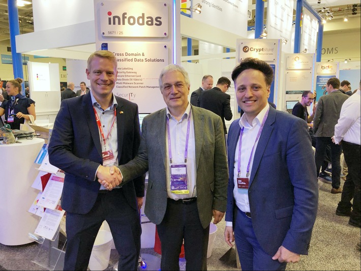 INFODAS: SDot Diode erhält GEHEIM-Zulassung für NATO und EU (FOTO)