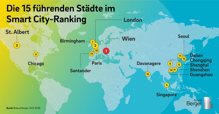 Smart City Index: Wien und London sind die fortschrittlichsten Städte (FOTO)