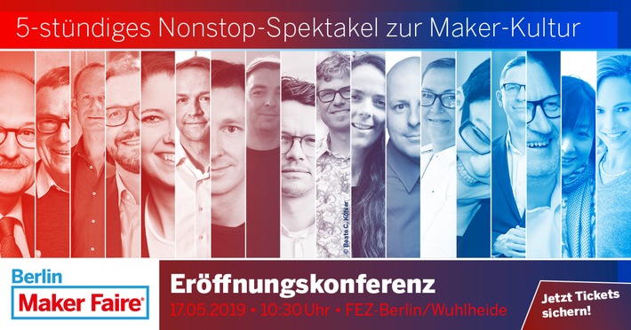 Maker Faire Berlin startet erstmals mit Konferenz / Wie Maker unsere Welt verändern (FOTO)