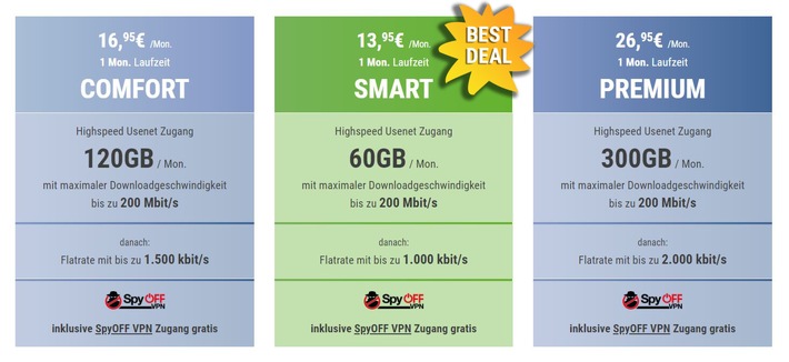 Datenschutz und Privatsphäre sind Menschenrechte / Der VPN Provider SpyOff kooperiert mit dem Usenet Provider UseNeXT um Nutzern mehr Privatsphäre und Sicherheit einzuräumen (FOTO)