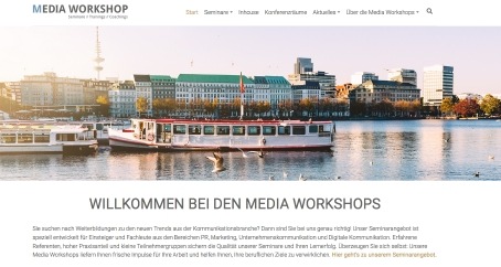 Media Workshop Website erstrahlt in neuem Glanz (FOTO)