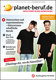 Untersuchen und experimentieren – Naturwissenschaftliche Berufe
