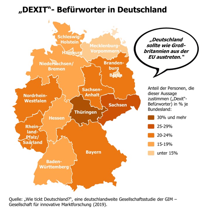 Zukunftsängste schüren Europaskepsis in Deutschland / Sorgen vor ökonomischem Abstieg und Digitalisierung stehen an erster Stelle (FOTO)