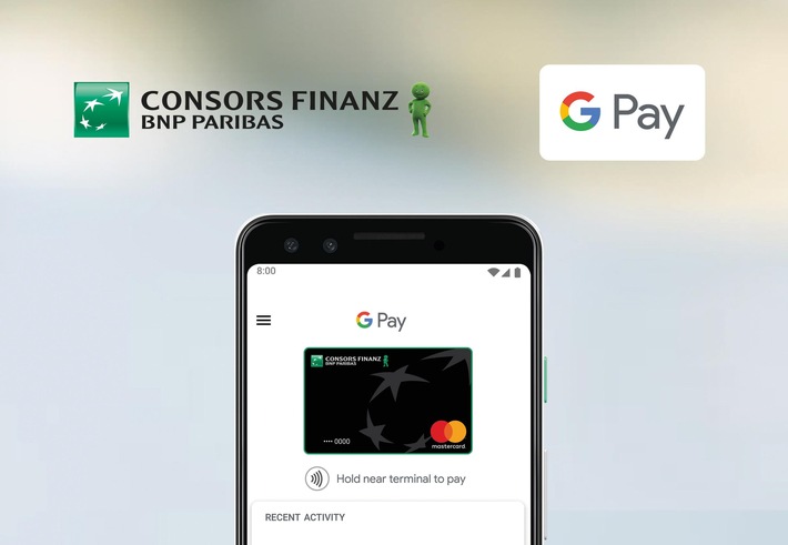 Consors Finanz startet Google Pay in Deutschland (FOTO)