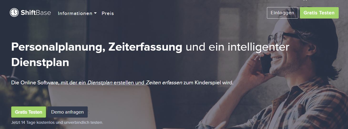 Zeiterfassung, Urlaubsplanung,Personalmanagement – Einfach, intuitiv und übersichtlich. Zeiterfassung, Urlaubsplanung,Personalmanagement – Einfach, intuitiv und übersichtlich.