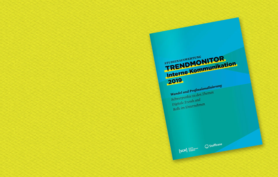 Studie: Trendmonitor 2019 konstatiert Kulturwandel in der internen Kommunikation