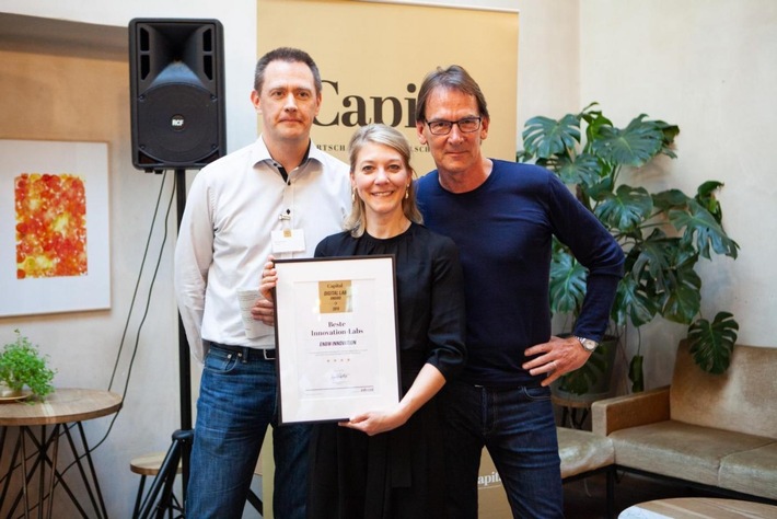 „Schweizer Taschenmesser“ für Innovationen: EnBW überzeugt im Ranking der besten Innovations-Labs / EnBW sichert sich erneut Digital Lab Award vom Wirtschaftsmagazin Capital und Infront Consulting (FOTO)