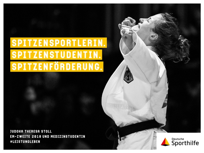 #leistungleben – Sporthilfe-Markenkampagne mit Judoka Theresa Stoll (FOTO)