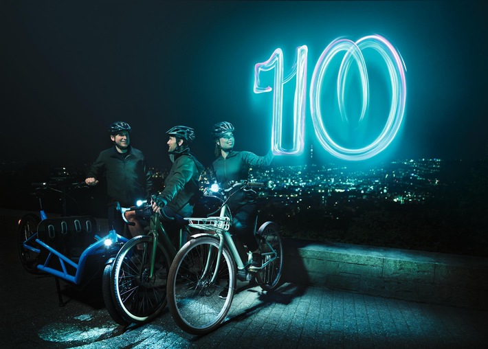 Zeichen setzen für die Zukunft der Fahrradmobilität –
10 Jahre Bosch eBike Systems (FOTO)