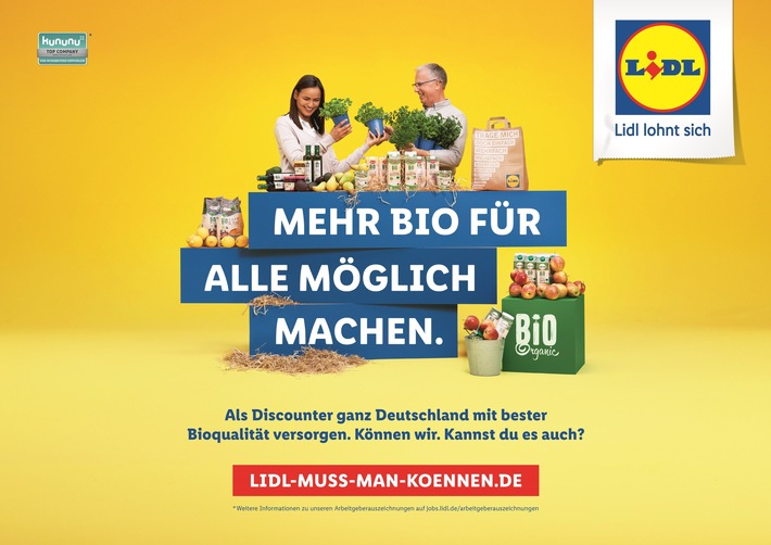 „Lidl muss man können“: Neue Kampagne zur Arbeitgebermarke von Lidl gestartet (FOTO)