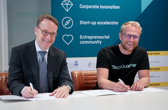 Deutsche Bundesbank wird erst+er institutioneller Partner von TechQuartier (FOTO)