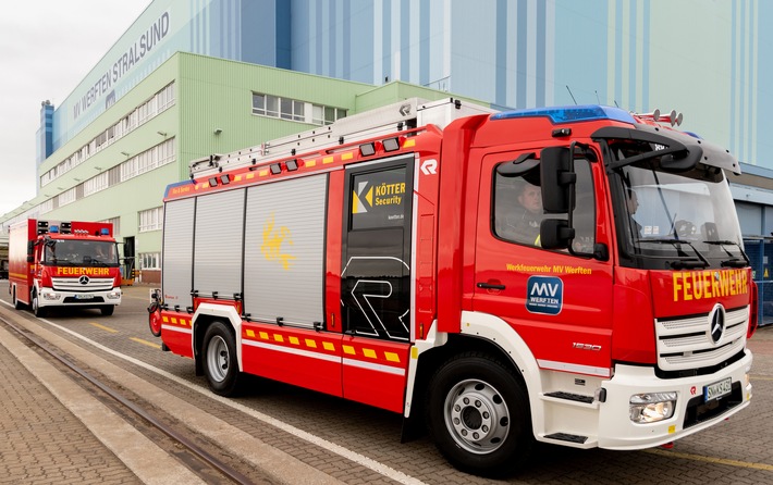 KÖTTER Security: 3,5 Millionen Euro starke Investitionsoffensive umgesetzt / Familienunternehmen baut auf Hightech bei MV WERFTEN (FOTO)