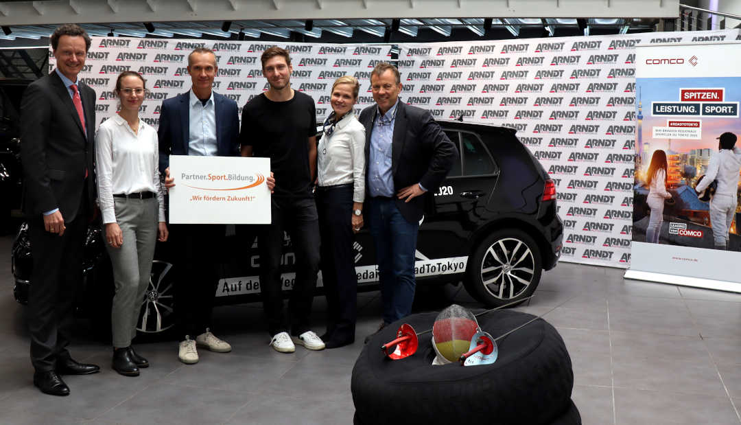 #RoadToTokyo: COMCO und ARNDT unterstützen Fechter aus der Region Neuss auf dem Weg zu den olympischen Spielen in Tokio