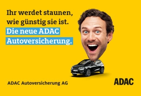 Kampagnenstart für die neue ADAC Autoversicherung: Sassenbach Advertising bringt Autofahrer zum Staunen / Erste Kampagne von Sassenbach Advertising als ADAC Leadagentur