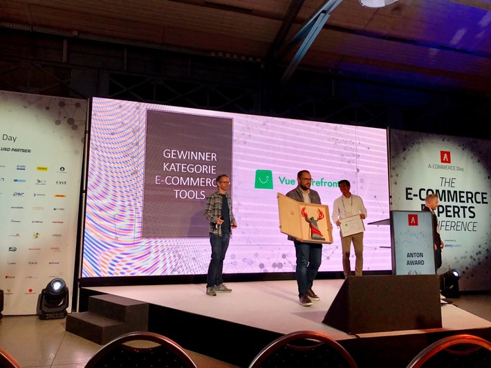 Anton Awards 2019: Vue Storefront als bestes E-Commerce-Tool ausgezeichnet (FOTO)