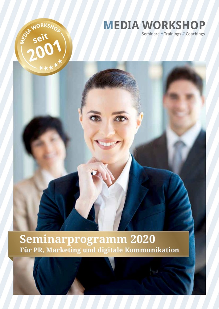 Neue Fortbildungsreihe 2020 von Media Workshop / Das komplette Handwerkszeug für Einsteiger wie auch Profis in PR und Marketing (FOTO)
