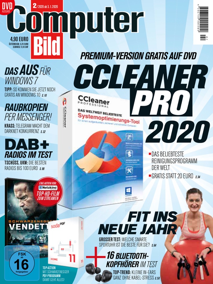 Fit ins neue Jahr: COMPUTER BILD testet Smartwatches und Fitness-Tracker (FOTO)