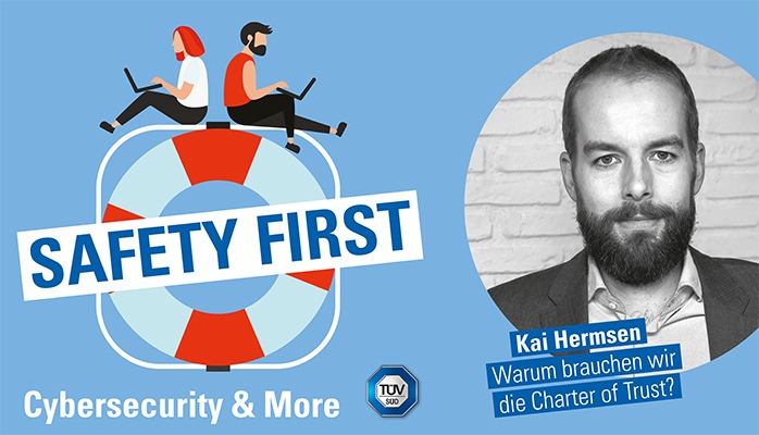 TÜV SÜD-Podcast „Safety First“: Zwei Jahre Charter of Trust (FOTO)