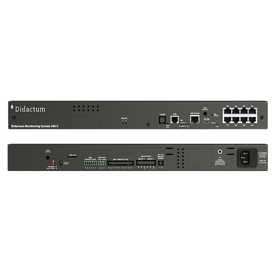 SNMP kompatible Messtechnik für die Temperaturaufzeichnung im Lager