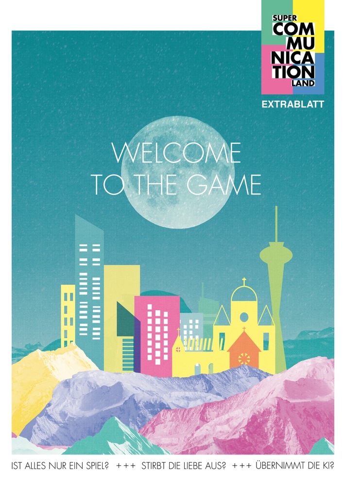 Welcome to the Game: news aktuell veröffentlicht Printmagazin zum SUPER COMMUNICATION LAND 2020 (FOTO)