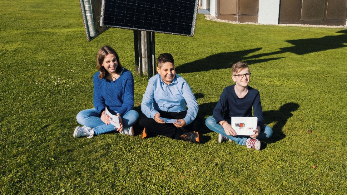 WOLF Junior Reporter erkunden den Bereich Entwicklung