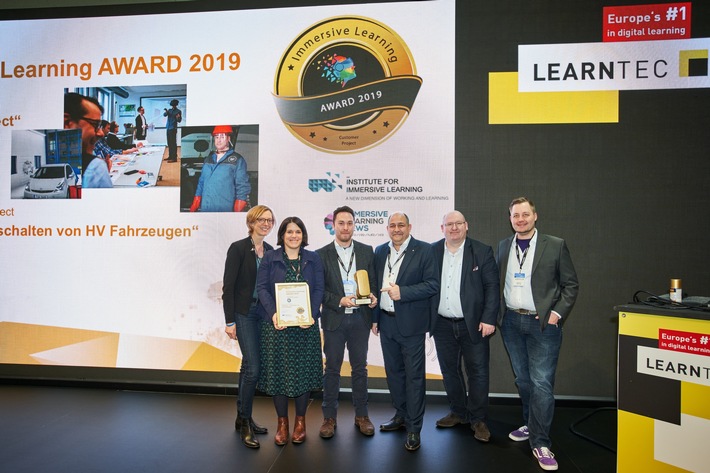 VR-Training: TÜV SÜD Akademie erhält Immersive Learning Award (FOTO)