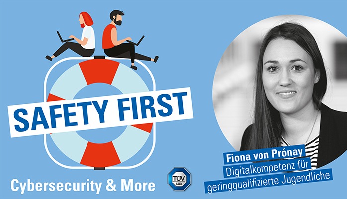 TÜV SÜD-Podcast „Safety First“: Digitalkompetenz für geringqualifizierte Jugendliche (FOTO)