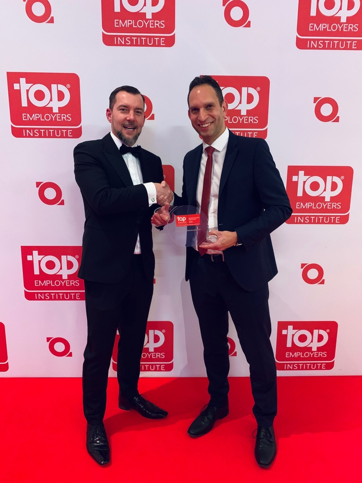 Ein Jahrzehnt Spitzenklasse – Deutsche Vermögensberatung erneut „Top Employer“ (FOTO)