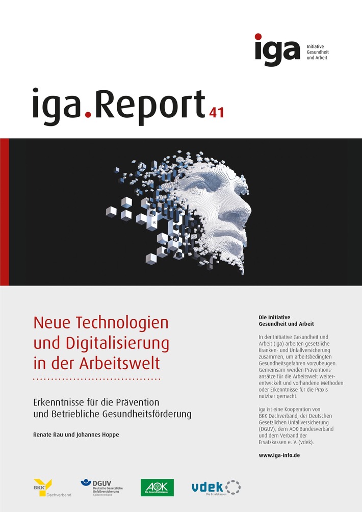 iga.Report 41: Wege aus der Informationsflut – so hat die Arbeitszufriedenheit in der digitalen Arbeitswelt eine Chance (FOTO)