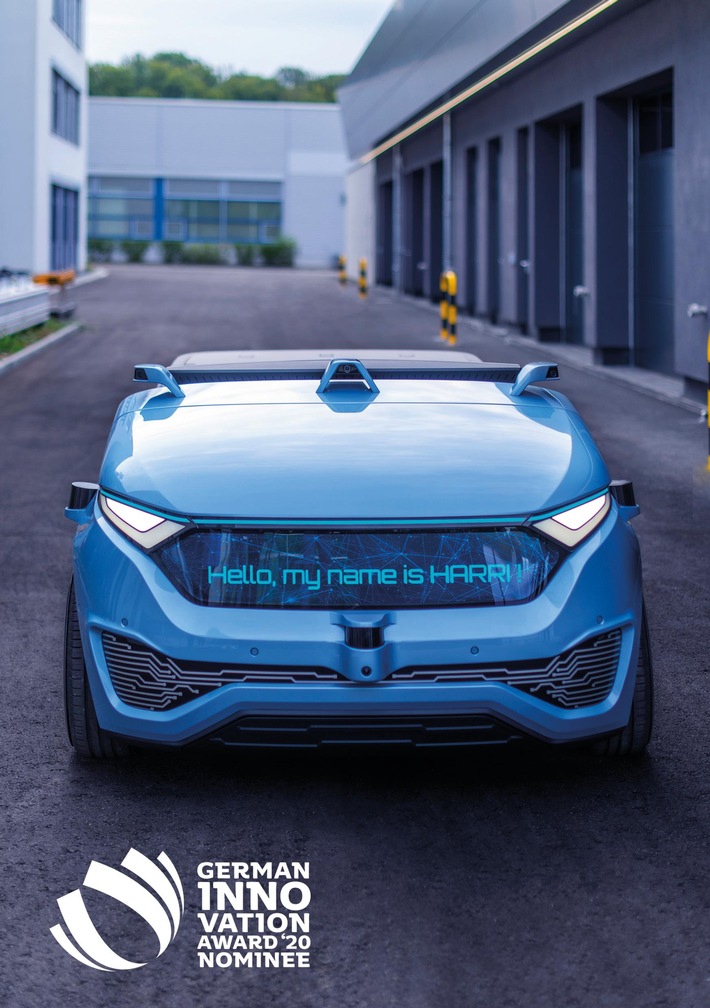 Technologieträger HARRI für German Innovation Award nominiert / Auszeichnung für besondere Innovationsleistung (FOTO)